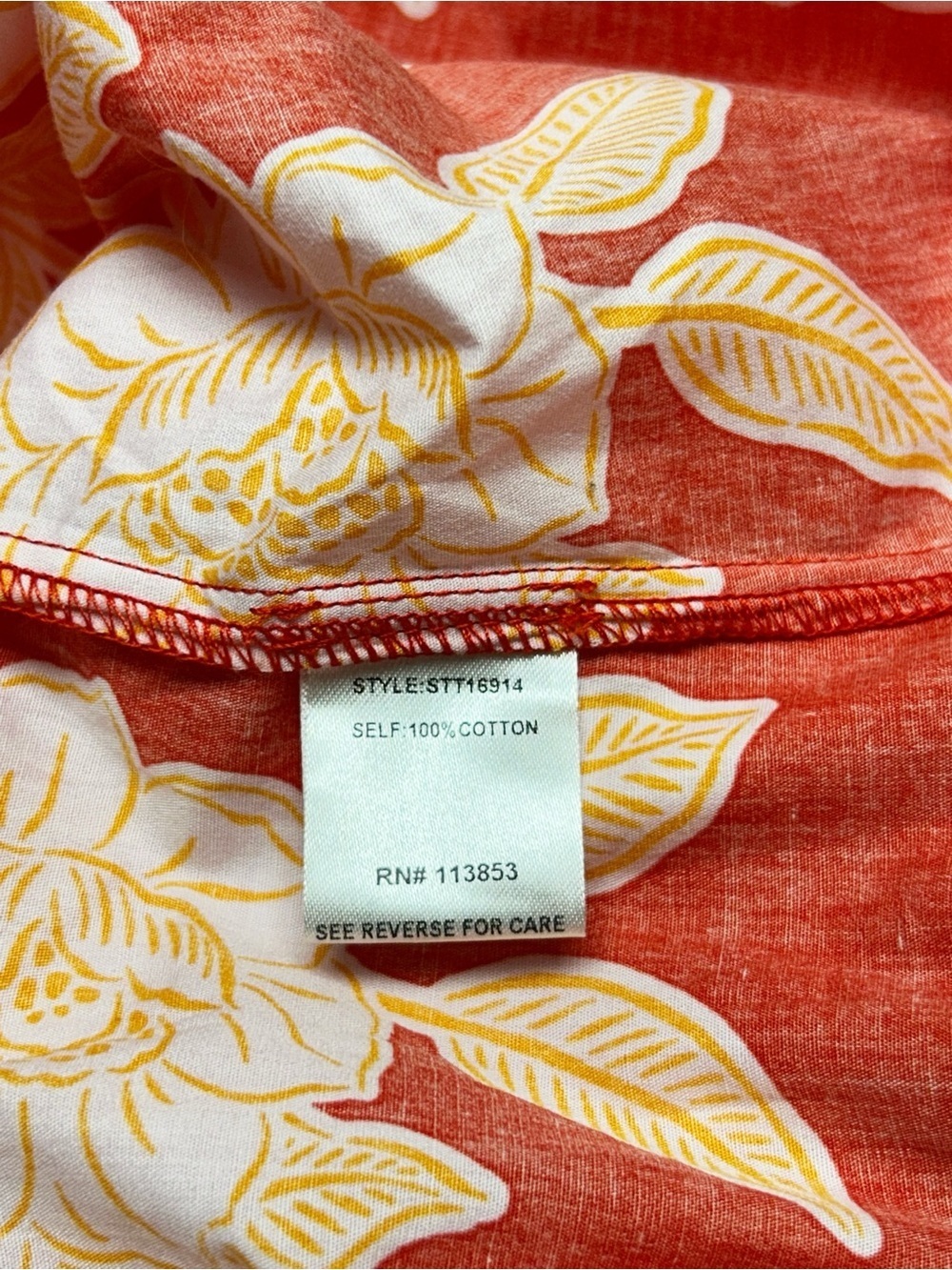 Sugar Lips Floral Puff Sleeve Top NWT Size Large 100% Cotton Cottagecore Blouse - Picture 5 of 7